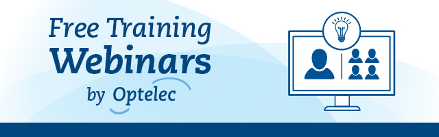 Free Training Webinars by Optelec