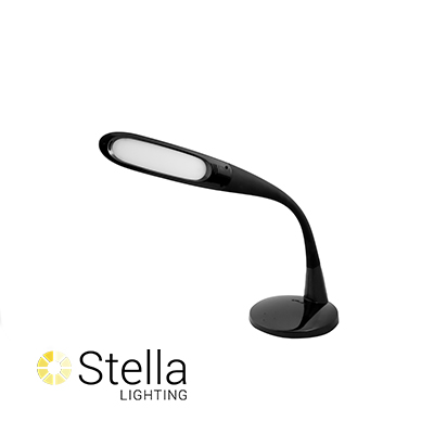 Stella Two Task Light, Black