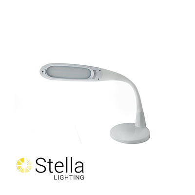Stella Two Task Light, White