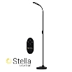 Image of Stella Sky Two Floor Light, Black