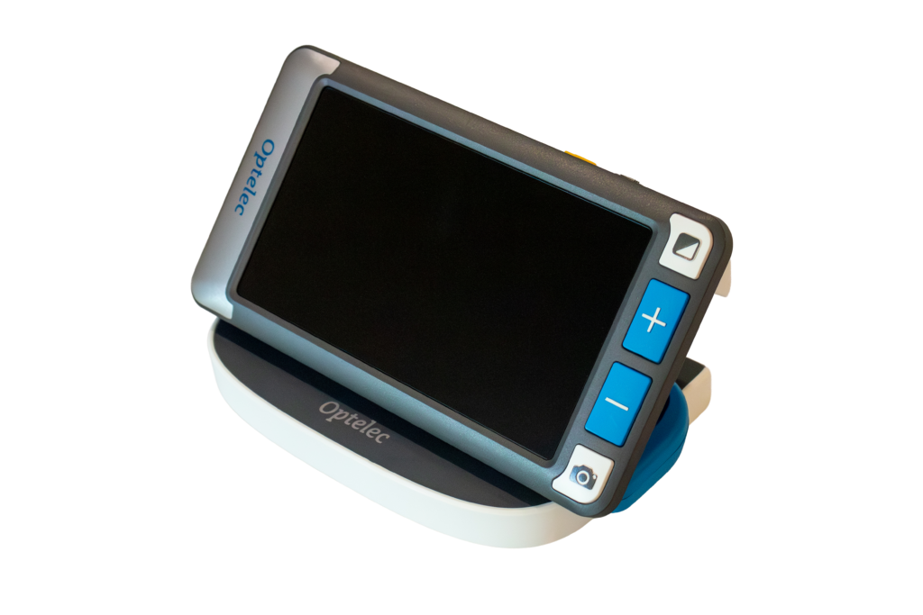 Compact Go sat on the wireless charger pad.